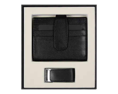 Набор подарочный Solution Superior Duo (футляр для кредитных карт, флешка)