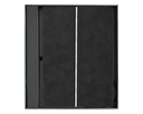 Ежедневник в суперобложке Country Galaxy Nuba A5+ в подарочной коробке, черный, недатированный, в твердой обложке