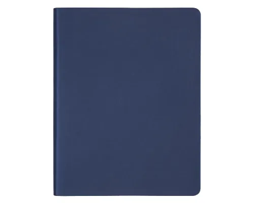 Еженедельник Flexy Soft Touch Latte  A4,  темно-синий, недатированный, в гибкой обложке
