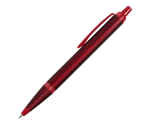 Ручка шариковая Moonlight Soft touch Mirror Silver Requis алюминиевая, бордовая