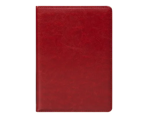 Ежедневник City Nebraska Tennessee A5, недатированный, бордовый с золотистым срезом