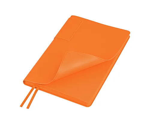Ежедневник Flexy Star Sivilia А5, оранжевый 1575 С, недатированный, в гибкой обложке