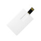Флеш накопитель USB 2.0 в виде кредитной карты 32GB, пластик, белый