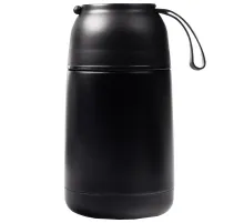 Термос для еды Nordic, 620 мл, металл/пластик, черный Термос для еды Nordic, 620 мл, металл/пластик, черный