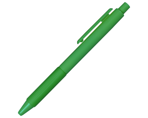 Ручка шариковая Flora Color с полугелиевым стержнем, зеленая Ручка шариковая Flora Color с полугелиевым стержнем, зеленая
