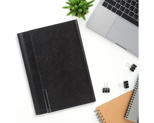 Ежедневник в суперобложке Country Liberty Mocca NUBA A5+, черный, недатированный, в твердой обложке
