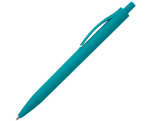 Ручка шариковая IGLA SOFT, пластиковая, софт-тач, бирюзовая 320с Ручка шариковая IGLA SOFT, пластиковая, софт-тач, бирюзовая 320с