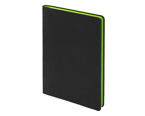 Ежедневник Flexy Latte Soft Touch Black Edition Color А5, черный/светло-зеленый, недатированный, в гибкой обложке Ежедневник Flexy Latte Soft Touch Black Edition Color А5, черный/светло-зеленый, недатированный, в гибкой обложке