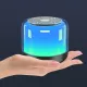 Колонка беспроводная MyTone Light Sound со светомузыкой, черная