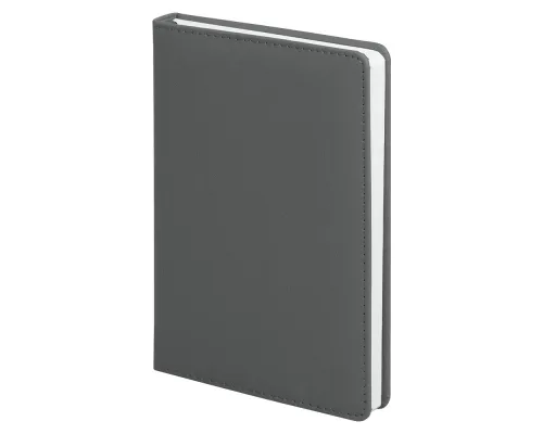 Ежедневник City Soft Touch Latte А5, недатированный, в твердой обложке с поролоном, серый