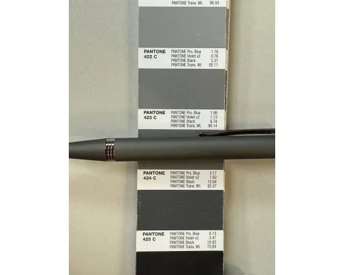 Ручка шариковая Moonlight Soft touch Mirror Silver  Requis алюминиевая, темно-серая