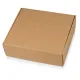 Коробка подарочная крафтовая, размер 250х250х100мм, самосборная