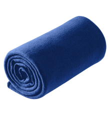 Плед дорожный флисовый Comfort Travel Blanket Warm, синий, размер 152*127 см