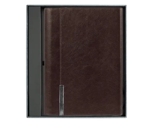 Ежедневник в суперобложке Country Liberty Mocca A5+ в подарочной коробке, коричневый, недатированный, в твердой обложке