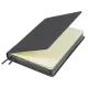 Ежедневник полудатированный Classic Soft А5, серый, в твердой обложке с поролоном