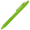 Ручка шариковая Flora Color с полугелиевым стержнем, зеленая