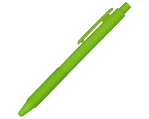 Ручка шариковая Flora Color с полугелиевым стержнем, зеленая Ручка шариковая Flora Color с полугелиевым стержнем, зеленая