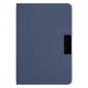 Блокнот А5 Hobard, в твердой тканевой обложке c резинкой в линейку, темно-синий