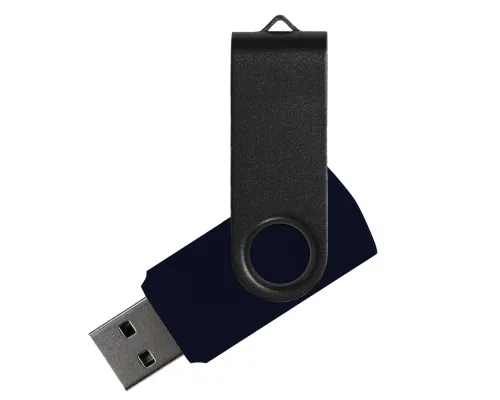 Флеш накопитель USB 2.0 Twister Assembly 16GB, пластик Софт Тач/металл, черный/черный Флеш накопитель USB 2.0 Twister Assembly 16GB, пластик Софт Тач/металл, черный/черный