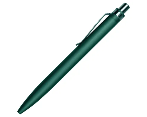 Ручка шариковая Shine Ray Soft touch алюминиевая, зеленая