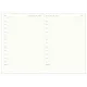 Ежедневник Flexy Galo А5, темно-синий, недатированный, в гибкой обложке