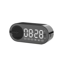 Колонка беспроводная MyTone  Sound Clock c часами, черная