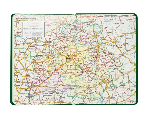 Ежедневник City Lafite А5, зеленый, недатированный, в твердой обложке с поролоном