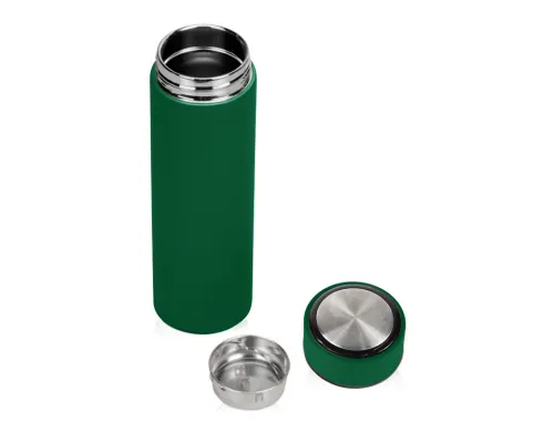 Термос Traveler вакуумный, стальной, 500 мл, матовый, зеленый