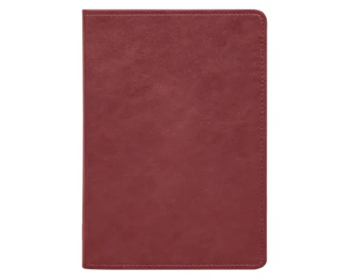 Ежедневник Urban Elegiya Ausone A5, бордовый с золотистым, недатированный, в полугибкой обложке