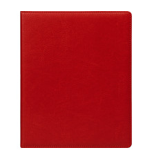 Еженедельник Classic Buffalo A4, красный, недатированный, в твердой обложке