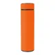 Термос Traveler вакуумный, стальной, 500 мл, матовый, оранжевый