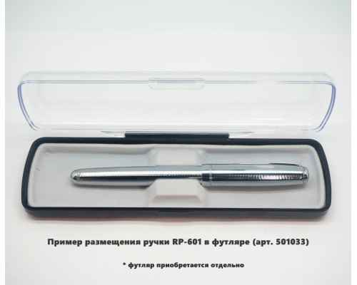 Ручка роллер, металлическая, синяя/серебристая, BLUE KING Ручка роллер, металлическая, синяя/серебристая, BLUE KING