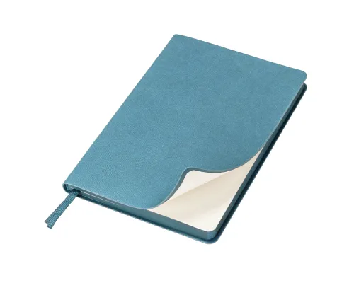 Ежедневник Flexy Sand А5, голубой, недатированный, в гибкой обложке