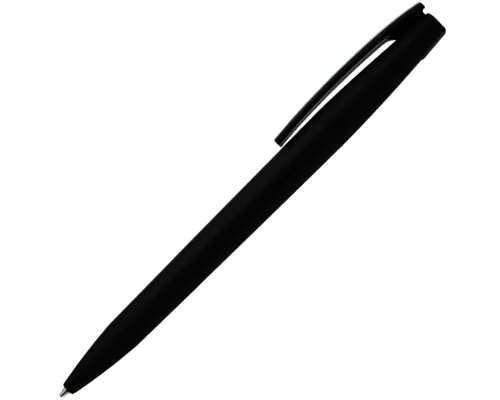 Ручка шариковая, пластиковая, софт тач, черная/черная, Zorro Ручка шариковая, пластиковая, софт тач, черная/черная, Zorro