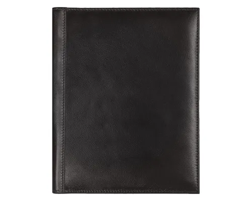 Суперобложка из натуральной кожи Universal leather размер А5+ , черная Суперобложка из натуральной кожи Universal leather размер А5+ , черная