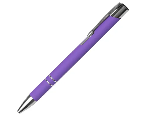 Ручка шариковая Legend Soft Touch Requis, фиолетовая