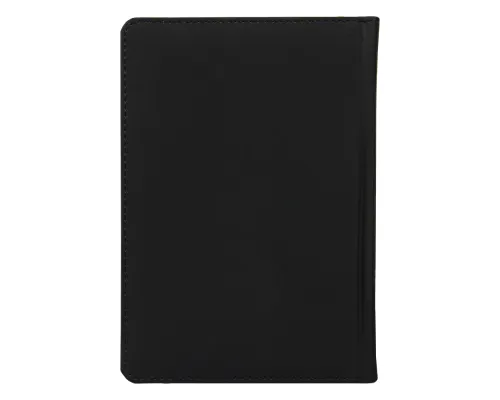 Ежедневник полудатированный Classic Soft А5, черный, в твердой обложке с поролоном