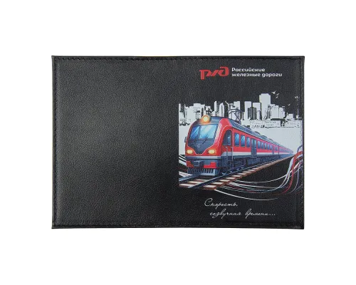 Обложка для паспорта Leather Sky Matt Trend Print Sample 