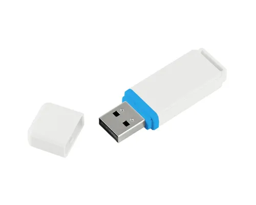 Флеш накопитель USB 2.0 Goodram UMO2 16GB, пластик, белый/голубой,16 Gb Флеш накопитель USB 2.0 Goodram UMO2 16GB, пластик, белый/голубой,16 Gb