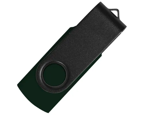 Флеш накопитель USB 2.0 Twister Assembly 16GB, пластик Софт Тач/металл, черный/черный Флеш накопитель USB 2.0 Twister Assembly 16GB, пластик Софт Тач/металл, черный/черный