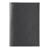 Обложка для автодокументов Leather Sky Flotter Sun из натуральной кожи, темно-серая 402С
