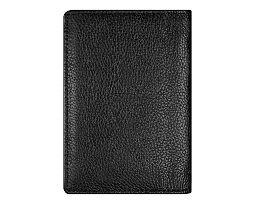 Обложка для автодокументов Leather Sun из нат. кожи, черный