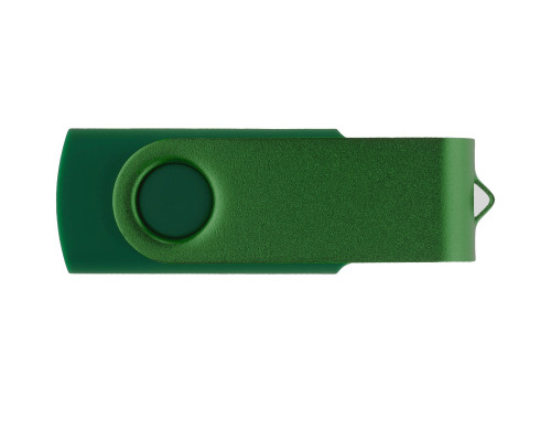 Флеш накопитель USB 2.0 Twister 16GB, пластик Софт Тач/металл, зеленый/зеленый Флеш накопитель USB 2.0 Twister 16GB, пластик Софт Тач/металл, зеленый/зеленый