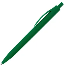 Ручка шариковая IGLA SOFT, пластиковая, софт-тач, зеленая 7732 С