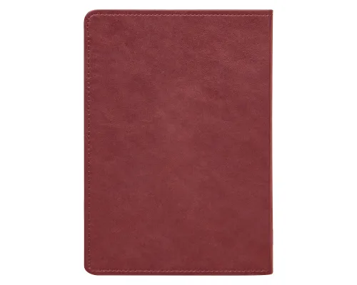 Ежедневник Urban Elegiya Ausone A5, бордовый с золотистым, недатированный, в полугибкой обложке