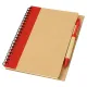 Блокнот B6 Easy Way, на пружине, в твердой обложке, c ручкой, красный