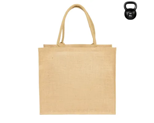 Сумка из джута Caravan Jute, размер 36*40*21 см, бежевая