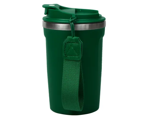 Термокружка Zencup вакуумная, стальная, 380 мл, зеленая