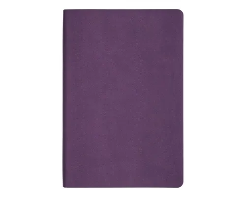 Ежедневник Flexy Soft Touch Latte А5, фиолетовый, недатированный, в гибкой обложке