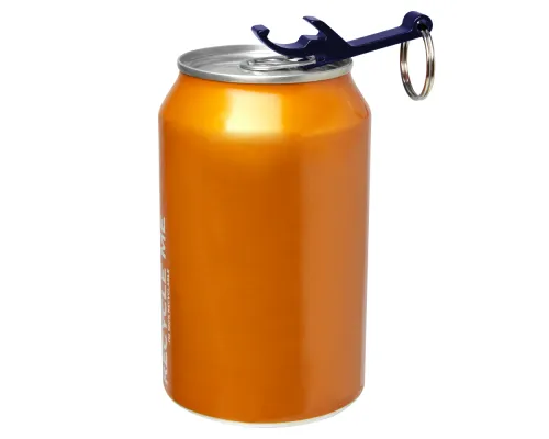 Брелок открывашка Tools Beer Garden, алюминиевая, темно-синяя